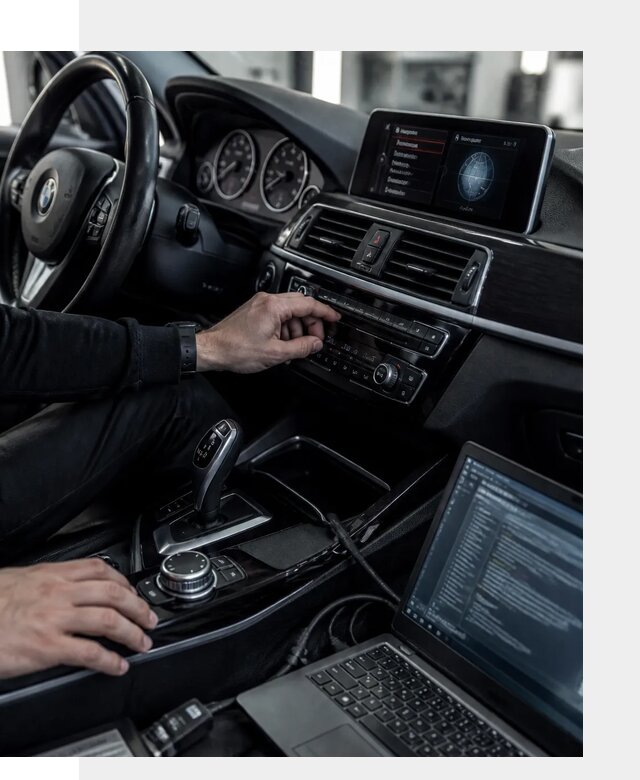 Русификация автомобилей BMW с адаптацией меню и функций в Чехове