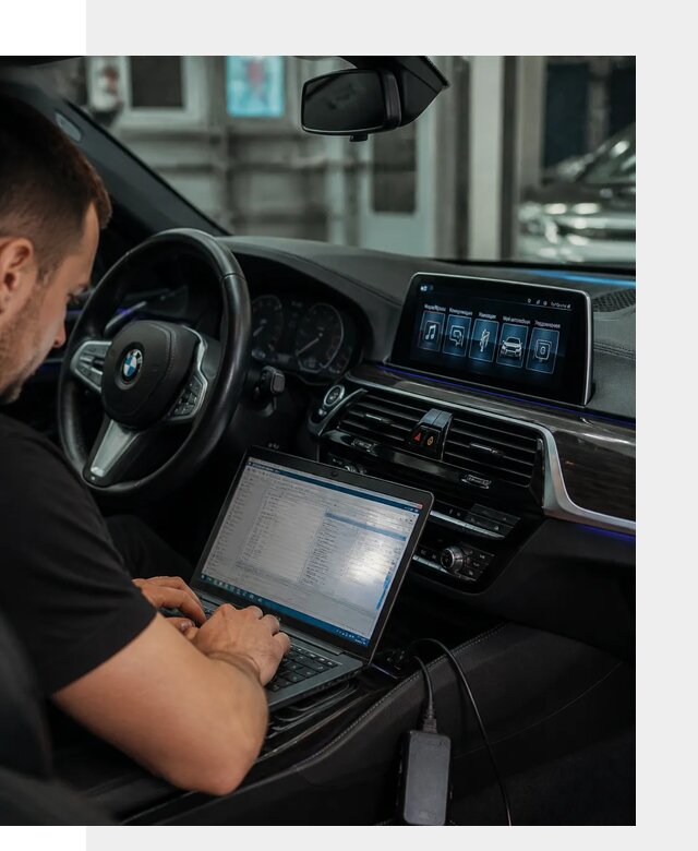 Русификация мультимедиа BMW для авто под ключ в Чехове