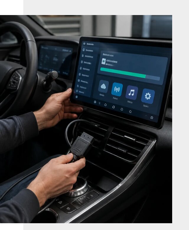 Установка приложений BYD для автомобиля под ключ в Чехове