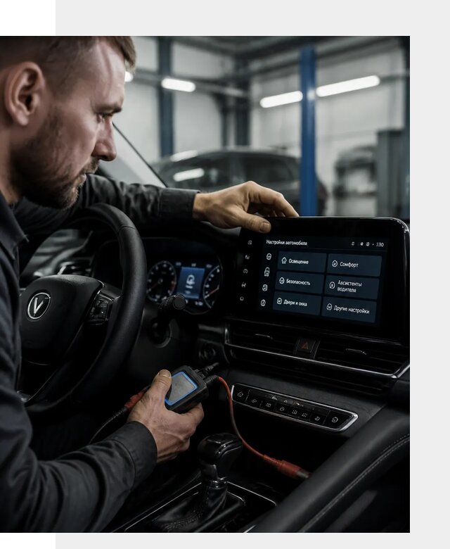 Русификация Changan CS55 и мультимедиа под ключ в Чехове