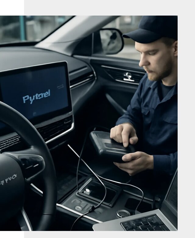Русификация автомобилей Jetour с адаптацией меню в Чехове