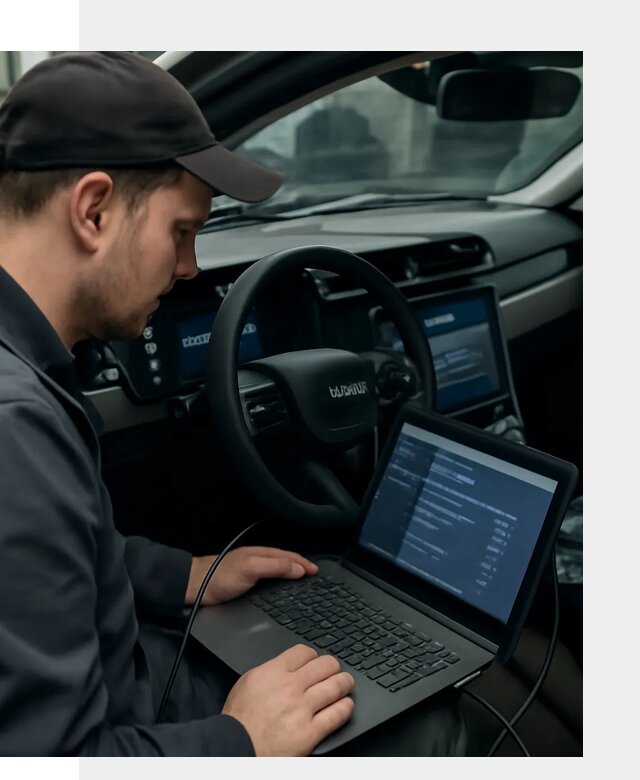 Профессиональная русификация автомобилей Lynk Co в Чехове