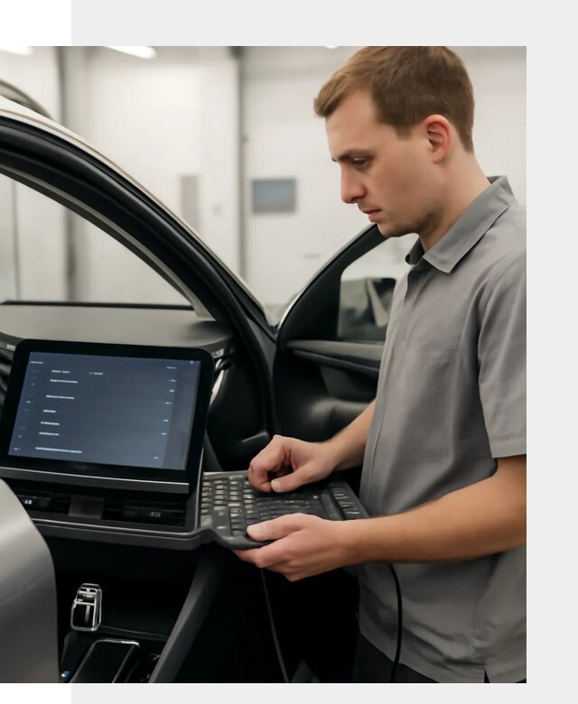 Русификация мультимедиа автомобилей Lynk Co в Чехове