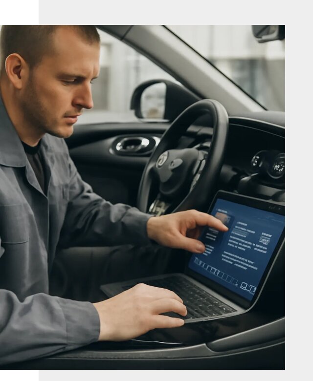 Русификация приборной панели автомобиля Lynk Co в Чехове