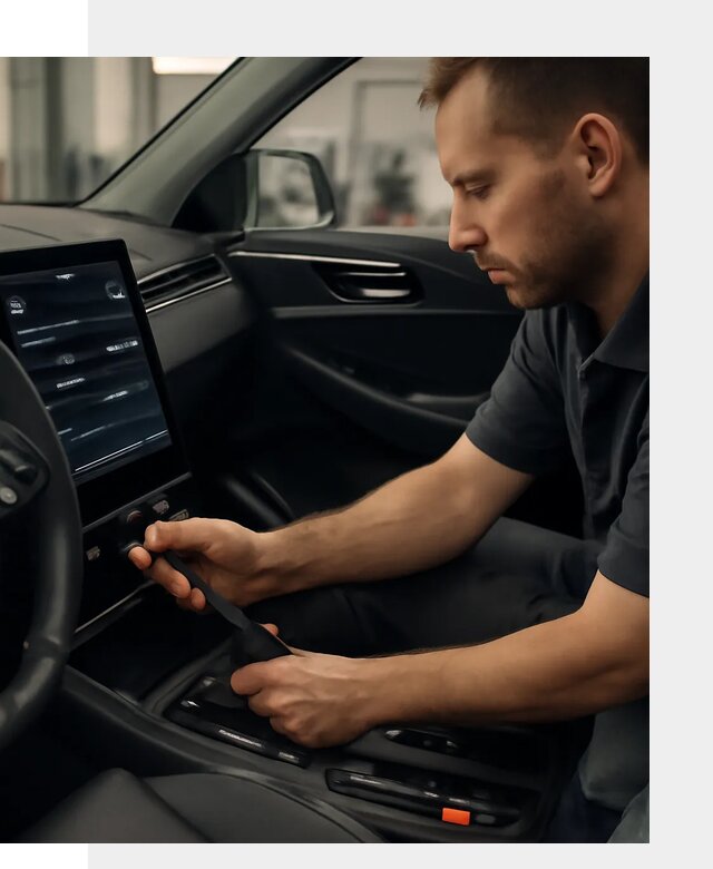 Восстановление автомобиля после русификации в Чехове