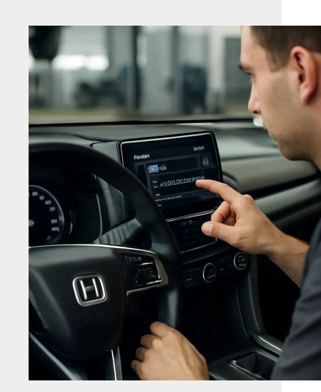 Русификация панели приборов Honda в Чехове по цене 5084 ФастМобиль-Чхв