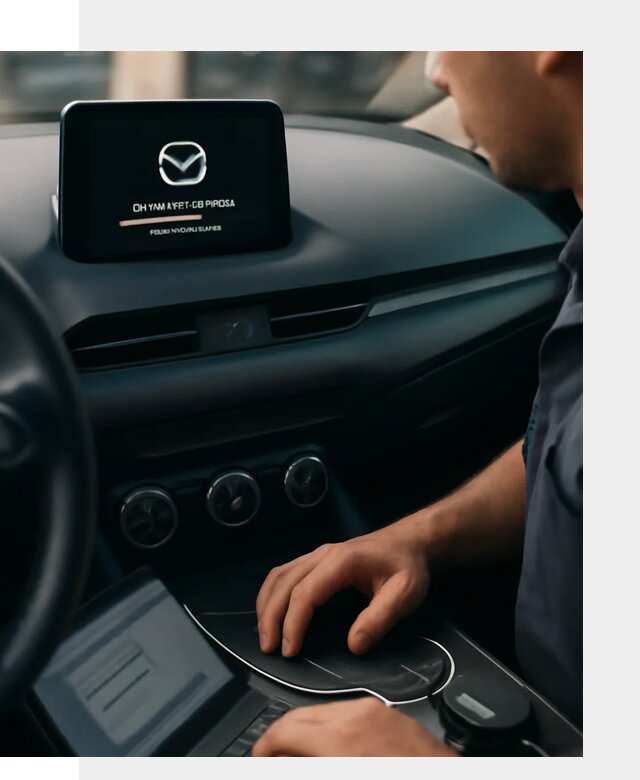 Установка приложений Mazda на мультимедийную систему в Чехове