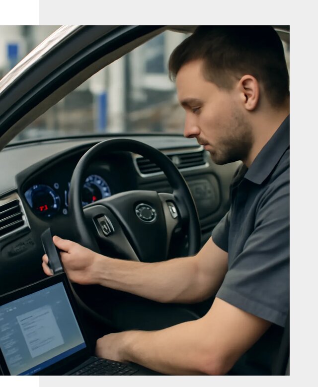 Русификация приборной панели Nissan для авто в Чехове